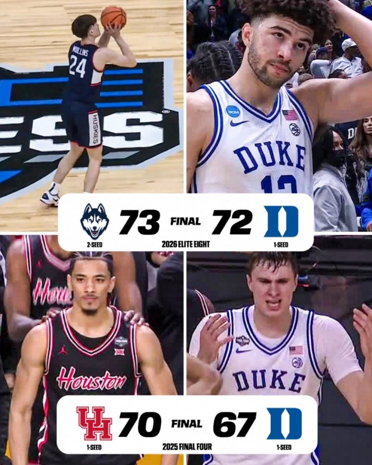 leyu团队-杜克今年被15分逆转无缘四强 去年被翻14分无缘决赛&amp;8分钟输17分